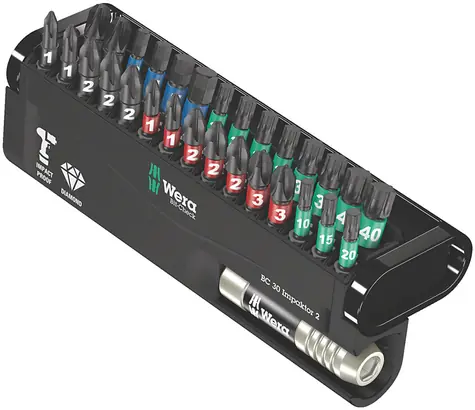 WERA Bit-Check 30 Impaktor 2/30 dielny