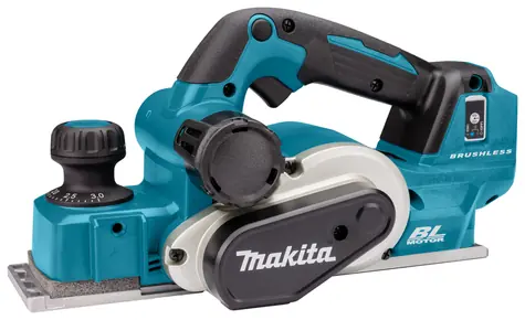 Makita DKP181ZJ / Aku hoblík / 18V / šírka: 82 mm / hĺbka: až 3 mm / 12.000 ot-min / Bez aku