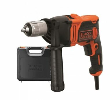 Black&amp;Decker BEH850K / Príklepová vŕtačka / 850W / 13mm skľučovadlo / 3.100 ot-min / 52.700 príklepov-min