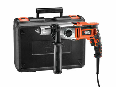 Black&amp;Decker BDKR1102K / Kombinované vŕtacie a sekacie kladivo / 1100W / 3200 ot-min / 54.400 úderov-min / SDS-plus