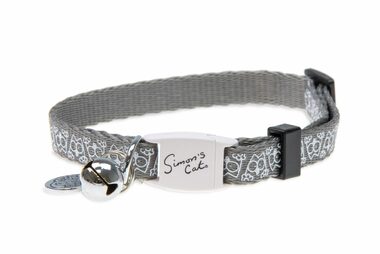 Karlie Simon's Cat Obojok sivý pre mačky 20-30 CM X 10 MM