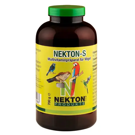 Nektón S 700g - Základný multivitamínový doplnok pre vtáky