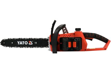 YATO YT-82812 / AKU Reťazová píla 14&quot; / 36V (2x18V) / 4500 ot/min / 2x 2Ah