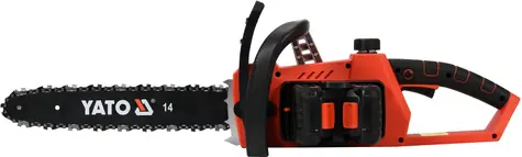 YATO YT-82812 / AKU Reťazová píla 14" / 36V (2x18V) / 4500 ot/min / 2x 2Ah