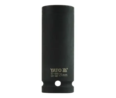 YATO YT-1041 / Nadstavec 1/2" rázový šesťhranný hlboký 21 mm / CrMo