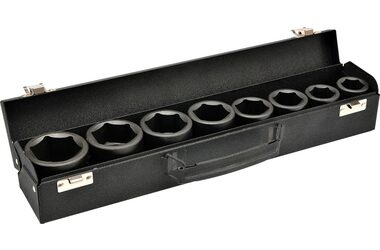 YATO YT-1115 / Sada nástavcov 3/4" rázové šesťhranné 8 ks / CrMo