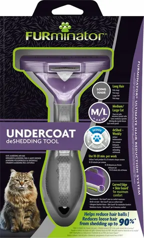 FURminator pre dlhosrsté mačky - M/L