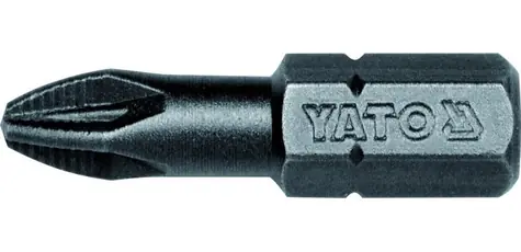 YATO YT-7811 / Bit krížový 1/4" PZ2 x 25 mm / 50 ks