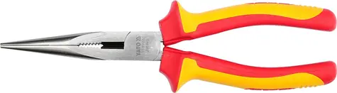 YATO YT-21155 / Kliešte predĺžené rovné 200mm / VDE (1000V)