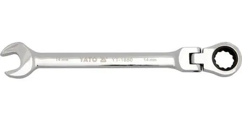 YATO YT-1684 / Kľúč očkoplochý račňový 18 mm s kĺbom