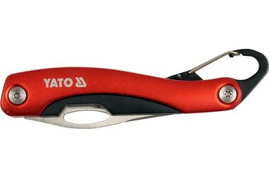 YATO YT-76050 / Nôž vreckový s karabínou čepeľ Bowie