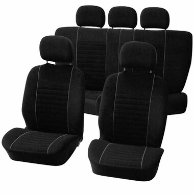 Carpoint Autopoťahy sedadiel na celé vozidlo - Velours sada 9 dielov