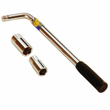 Carpoint Kľúč na skrutky kolies 17/19/21/23mm - L