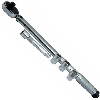 Aroso Momentový kľúč 1/2-palcový 40-210Nm - s nástavcami 17/19/21mm