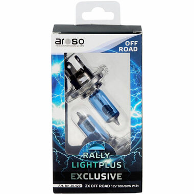 Aroso Autožiarovky Off Road H4 12V 100/80W P43t sada 2ks