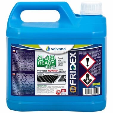 Velvana 31.004 chladiaca kvapalina Fridex G11/G48/Typ C/VW TL774C - 3l Readymix -30°C