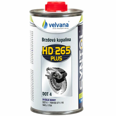 Velvana 31.704 Brzdová kvapalina pre Syntol HD265 PLUS DOT4 / VW TL 766/X - 500ml