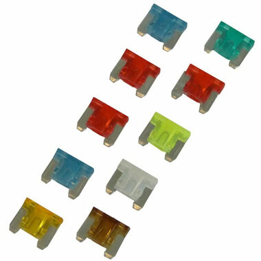 Carpoint Poistky nožové ploché micro - sada 10ks