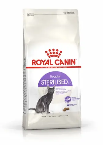 Royal Canin Sterilised 37 Adult 10 kg / Granule pre mačky / pre kastrované mačky (od 1 do 7 rokov)