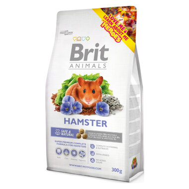 Brit Animals Hamster Complete 300 g / Superprémiové kompletné krmivo pre škrečky