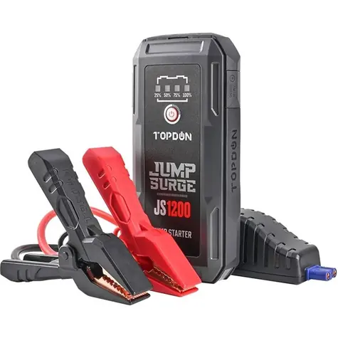 TOPDON Car Jump Starter JumpSurge 1200 / 10000 mAh / štartovacie káble