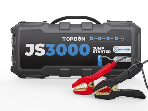 TOPDON Car Jump Starter JumpSurge 3000 / 24000 mAh / štartovacie káble