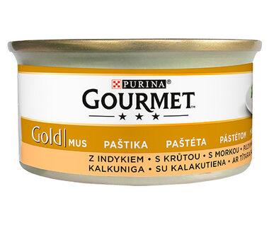Purina GOURMET GOLD paštéta morka 85 g / Konzervy pre mačky