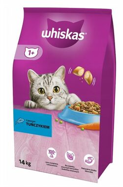 Whiskas Dry s tuniakom 14 kg / pre dospelé mačky / dopredaj