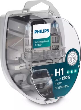 Philips H1 X-tremeVision Pro150 12V 55W 2 ks / Autožiarovka / pätica P14.5S