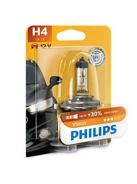 Philips H4 Vision 12V 60/55W 1 ks blister / Autožiarovka / pätica P43t-38
