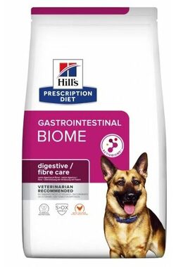 Hill&#39;s PD Gastrointestinal Biome 10 kg / suché krmivo pre psov / s kuracím mäsom / zažívacie problémy