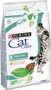 Purina Cat Chow Special Care Sterilized 1.5kg / Krmivo pre dospelé mačky / pre kastrované