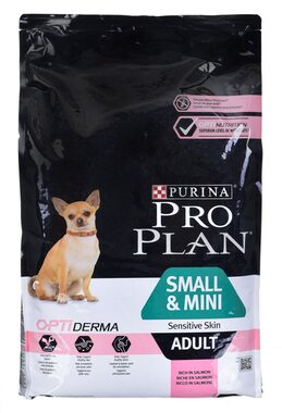 Purina Pro Plan Small&amp;Mini Sensitive Skin 7kg / pre dospelých psov / malé plemená / citlivá koža