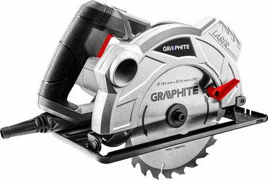 Graphite 58G492 / Kotúčová píla / 1500W / priemer kotúča 185 mm / 5800 ot.-min