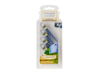 Yankee Candle Clean Cotton vonné štipce do auta