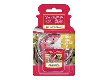 Yankee Candle Car Jar Red Raspberry Vôňa do auta na zavesenie luxusné