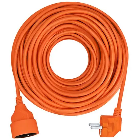 Solight PS12O 1z predlžovací prívod 15 m oranžová / 3 x 1.5mm2