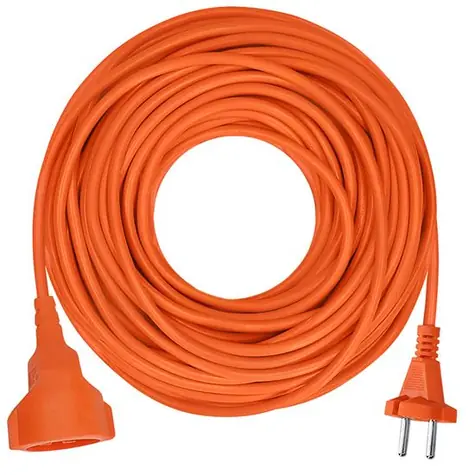 Solight PS21 1z predlžovací prívod 15 m oranžová / 2 x 1.5mm2