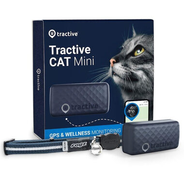 TRACTIVE GPS CAT Mini GPS Tracer pre mačky modrá 