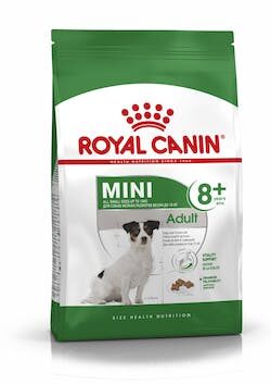 Royal Canin Mini Adult Senior 8+ 8 kg / Granule pre psy / od 8 rokov