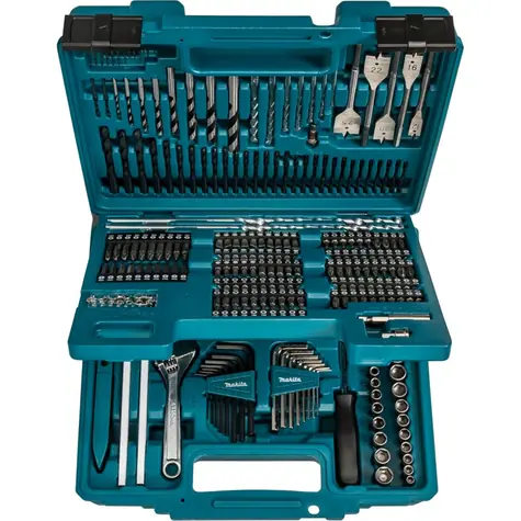 Makita E-11689 Sada bitov a vrtákov 256 ks