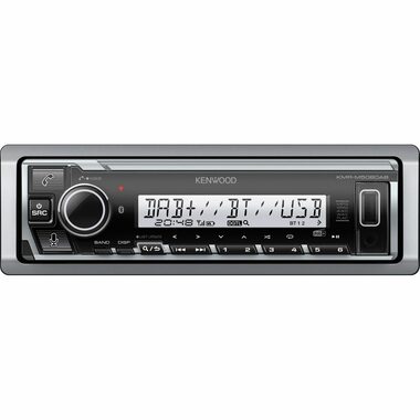 Kenwood KMRM508DAB / Autorádio vodeodolné / 1DIN / USB / BT / DAB+ / AUX-IN 