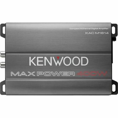 Kenwood KACM1814 / 4-kanálový zosilňovač do auta / 400 W