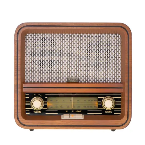 Camry CR 1188 hnedá / Prenosné rádio / FM / BT / Retro