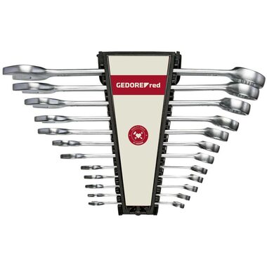 Gedore 3300995 / Sada očkoplochých kľúčov / 6 - 32 / 24 ks