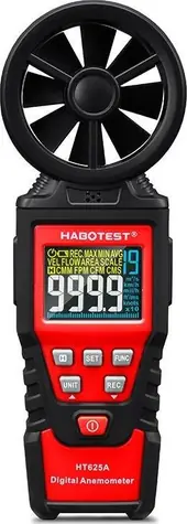Habotest HT625A Digitálny anemometer - meranie rýchlosti vetra