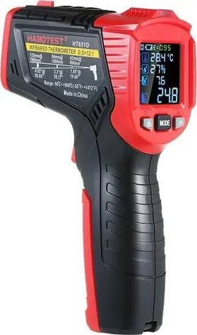 Habotest HT651D Digitálny laserový pyrometer / merač vlhkosti / dopredaj