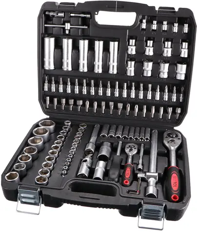 SIXTOL TOOL SET 108 / Gola sada / uhlíková oceľ