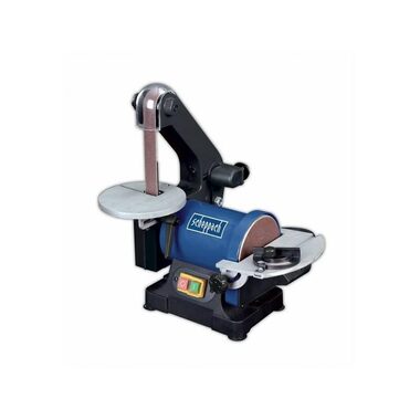 Scheppach BTS 700 / Kombinovaná brúska / pásová a kotúčová / 250W / 13.6m / s / 2850 ot-min / 125mm kotúč / 230V