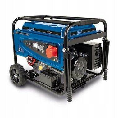 Scheppach SG 7100 / Generátor / 5500W / 1x AC 230V / 1x AC400V / 1x DC12V / benzínový motor